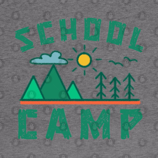 School Camp Field Day 2024 Summer Break Vacation Trip by AE Desings Digital